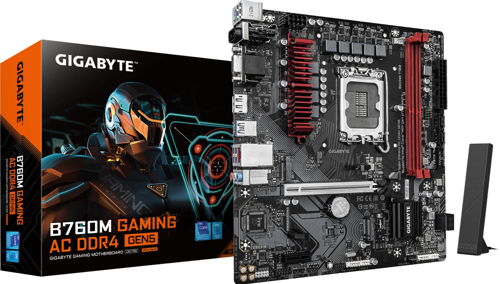 Gigabyte B760M GAMING AC DDR4 GEN5